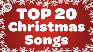 Top 20 Christmas Songs of All Time with Lyrics 🎄 Best Christmas Music ☃️ Merry Christmas 2024 [upl. by Furlani]