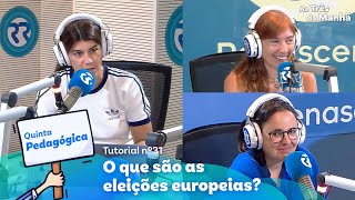 O que são as Eleições Europeias  Quinta Pedagógica [upl. by Foster]