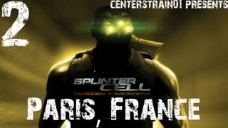 Splinter Cell  Pandora Tomorrow  Stealth Walkthrough Part 2  Paris France  CenterStrain01 [upl. by Bekelja]