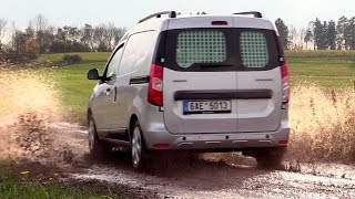 New Dacia Dokker Van 2017 Driving footage  road off road [upl. by Hanson]