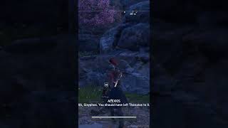 Alexios Ah Sisyphos Assassins Creed Odyssey gaming shortsfeed shorts gameplay viralvideo [upl. by Elianore956]