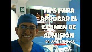 Tips para aprobar tu examen de admisión [upl. by Eznyl]