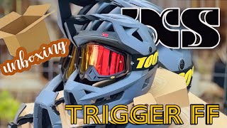 IXS TRIGGER FF  FULL FACE HELMET  UNBOXING [upl. by Naashom]