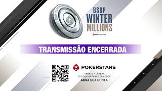 ♠ Dia Final  Startup Road to PSPC  1M Gtd  BSOP Winter Millions ♠ [upl. by Chelton]