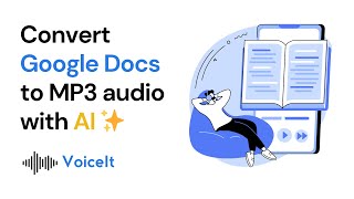 Convert Google Docs to MP3  Create Audiobooks from Documents [upl. by Adelbert]