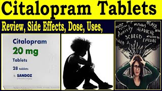 Citalopram 20 mg 10 mg in Urdu  Citalopram tablet uses in Hindi  Review citalopram 20 mg Dose [upl. by Willet838]