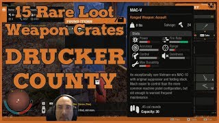 Drucker County ► 15 Rare Weapon Crates ► Weapon Cache ► State of Decay 2 [upl. by Amhsirak]