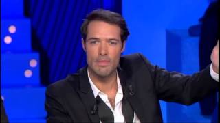 Nicolas Bedos drague Natacha Polony  9ème chronique  On nest pas couché  8 mars 2014 ONPC [upl. by Adrahc]