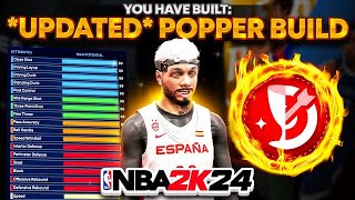 BEST SHOOTING CENTER BUILD ON NBA 2K24 ALL AROUND BIG MAN BUILD NBA 2K24 [upl. by Oria]