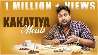 Amazing South Indian Thali in Hyderabad  KAKATIYA MESS [upl. by Neiviv]