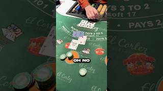 2 DOUBLES in a Row on Blackjack blackjack casino gambling [upl. by Terr]