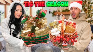 WE MADE EACH OTHER OUR FIRST CHRISTMAS BASKETS [upl. by Wimsatt]