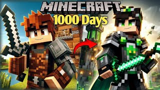 😈300 To 1000 Days Minecraft Survival Series😁Minecraftlive [upl. by Nerrej]