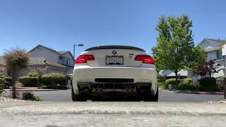 E92 m3 straight piped Cold start [upl. by Seditsira843]