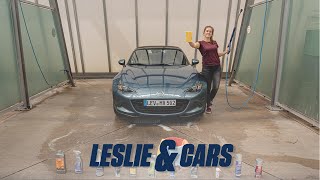 Leslies Tutorial Cabrio waschen und pflegen [upl. by Inalak499]