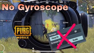 ⭕️PUBGM⭕️ ჯაიროს გარეშე ვთამაშობთ😱😱მოვიგეთ🤔 No Gyroscope😱 [upl. by Nahtahoj]