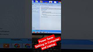 Power Saver Setting in Computer and Laptop  Computer tricks and tips shorts powersaver [upl. by Marigolda]