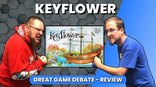 Keyflower  Great Game Debate Review [upl. by Fonz776]