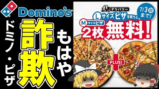 【ゆっくり解説】仕組まれた狡猾な落とし穴…称賛に値するドミノ・ピザの詐欺的な販売戦略とは？ [upl. by Otiv158]