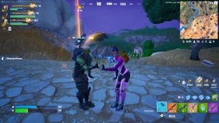 Fortnite Committed Emote in game [upl. by Airam]