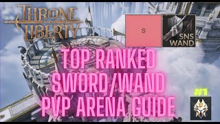 Throne And Liberty Templar Korean Paladin Top Ranked Arena PvP Guide Showcase 1 Rank snswand [upl. by Ally967]