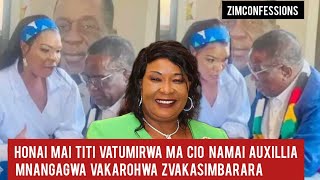 Honai Mai Titi Vatumirwa Ma CIO Namai Auxillia Mnangagwa Vakarohwa Zvakasimbarara [upl. by Lanevuj]