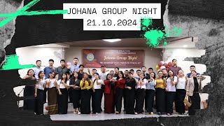 An Open letter  2nd Session  Johana Group Night [upl. by Ayerim]