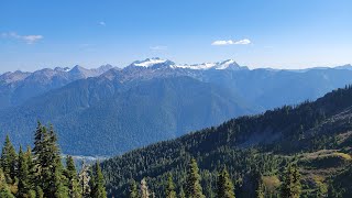 Hiking Olympic National Park 91239223  Bogachiel River to Olympus Guard Station Days 1 and 2 [upl. by Ierna]