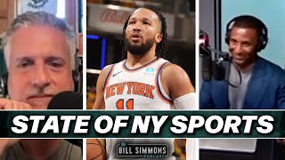 How Brunson Saved Basketball in New York  The Bill Simmons Podcast [upl. by Ahsilaf527]