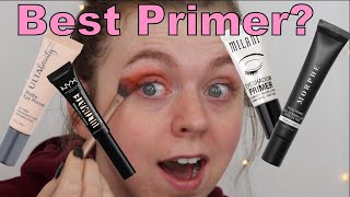 Best Drugstore Eyeshadow Primer [upl. by Eilesor369]