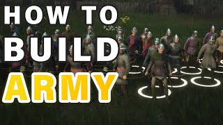 The Best Way to Build an Army ► Manor Lords [upl. by Hanley628]