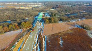 Longmeadow Parkway Update 11162019 Mavic 2 Pro Drone 4K [upl. by Nairda]