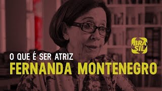 Fernanda Montenegro define o que é ser atriz  Sangue Latino [upl. by Onitram934]