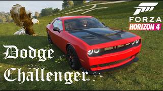 Dodge Challenger SRT Takes on Forza Horizon 4s NightDay Drive [upl. by Nida]