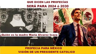 MISTICA MEXICANA Visión de Presidente Mexicano Católico que instaurará el reinado social de CRISTO [upl. by Naryb21]