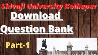 Question bank released Shivaji University exam news todayfinal year exam 2020 Latest updatehindi [upl. by Girish940]