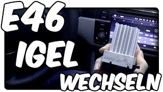 E46 Igel Gebläseendstufe wechseln Heizung  Lüftung funktioniert nicht Tutorial Deutsch [upl. by Nidla]