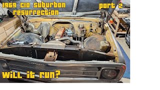 1969 Chevy C10 Suburban Resurrection episode 2 [upl. by Lura]