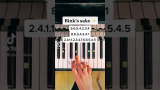 Binks sake  Piano version 🎹 [upl. by Artimas144]