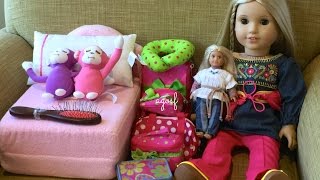 How To Travel With Your American Girl Doll  Two Night Hotel Vacation Stay [upl. by Amann]