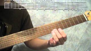 19tone Equal Temperament  13 tone guitar [upl. by Namreh600]