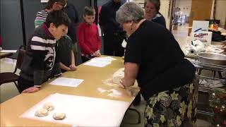 Making Prosphora  Orthodox Divine Liturgy Eucharist Bread [upl. by Gaston452]