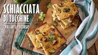 SCHIACCIATA DI ZUCCHINE fatta in casa  Marianna Pascarella [upl. by Laflam]