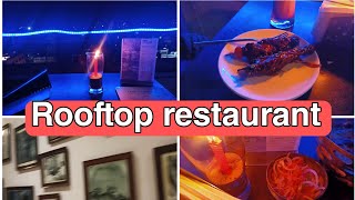 Rooftop restaurant and bar  Review  Blue and beyond rooftop restaurant [upl. by Gaspard]