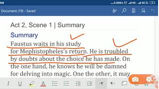 Doctor Faustus Act 1 Scene 4 And Act 2 Scene 1 Summary line by line explanation in Hindi [upl. by Jimmie]