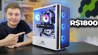 PC GAMER BARATO R1800 PARA RODAR TUDO EM 2024 MONTAGEM E TESTES [upl. by Kelvin824]