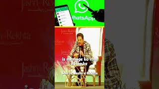 WhatsApp University  Shailesh Lodha in JashhneRekhta Live Stage  Source JashhneRekhta [upl. by Oslec490]