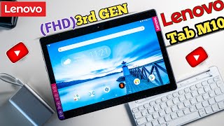 Lenovo tab M10 HD⚡Best Lenovo tablet Unboxingamp review lenovo tablet TrakinTech TechBurner [upl. by Nabala]