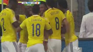 Selección colombia  salsa choke video [upl. by Zacarias859]