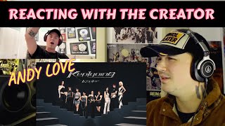 REACTING WITH CREATOR OF Kep1er 케플러 l Straight Line ANDY LOVE [upl. by Seed]